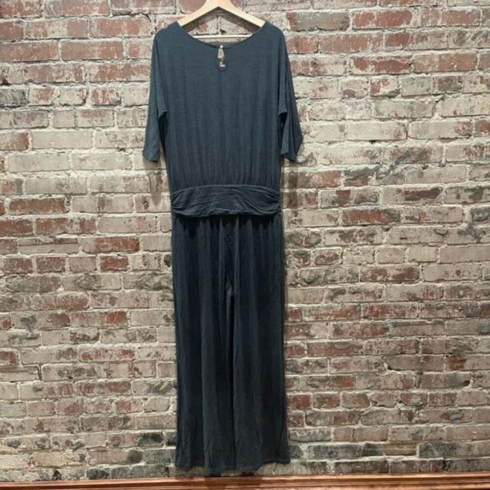 Soft Surroundings Talls Toujours‎ Jersey Knit Wide Leg Jumpsuit Size Medium - Picture 8 of 8